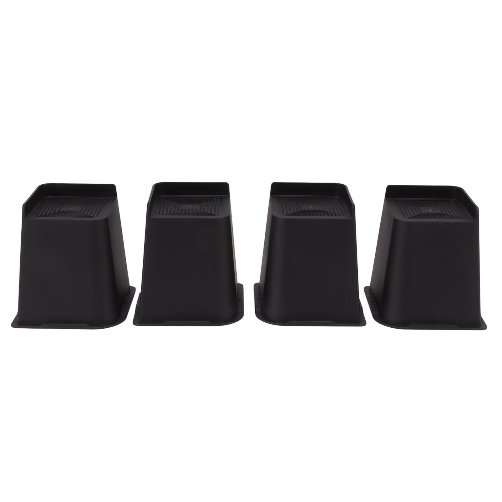 Stabile, Rutschfeste Bettfüße Aus Abs, 4er-set, 15 Cm, Für Stühle Und Sofas
