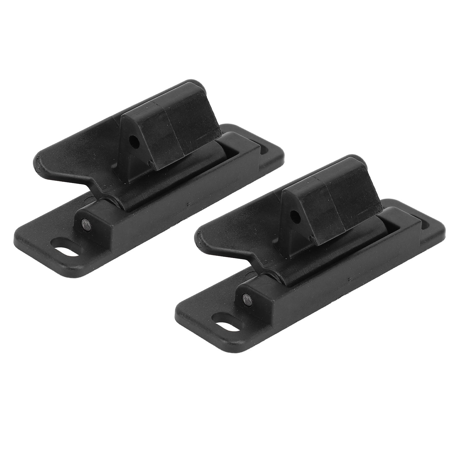 Schubladenriegel Für Wohnmobile, Oxidationsbeständig, Robust, Verstärkte Sicherheit, Schrankschloss Für Anhänger, Wohnwagen, Boote, Schränke, Schwarz, 2er-pack