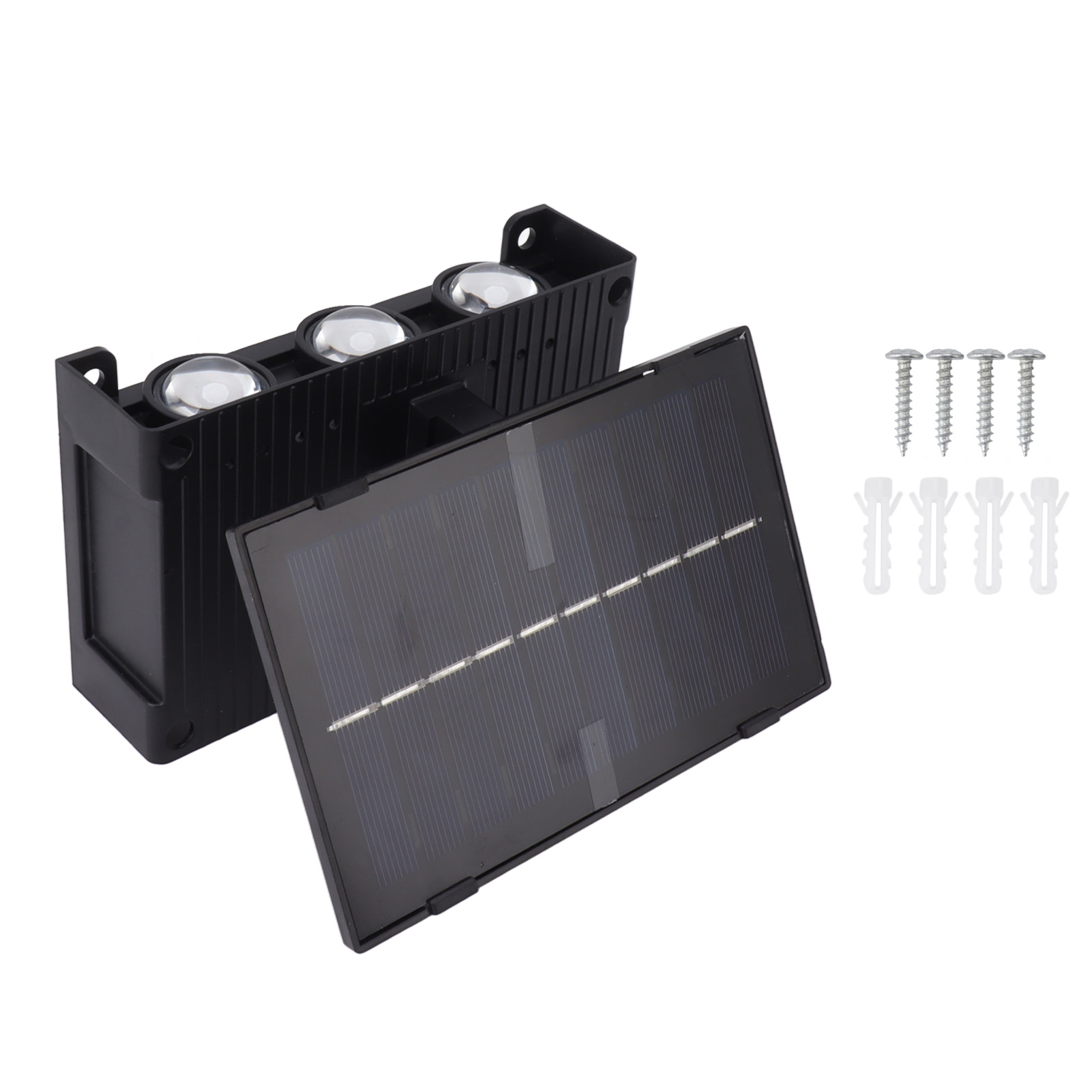 Wasserdichte Solarleuchte Für Den Außenbereich Mit 6 Leds, Stimmungsvolle Beleuchtung Für Garten, Terrasse, Hof, Balkon Und Innenräume, Rgb