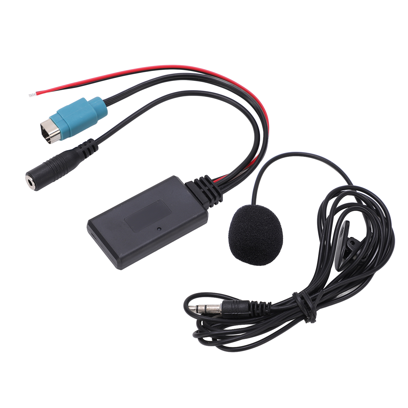 Bluetooth-kabeladapter Mit Voller Geschwindigkeit Für Stereo-aux-in-verbindung Und Abnehmbarem Mikrofon, Kompatibel Mit Alpine (ab 2009).