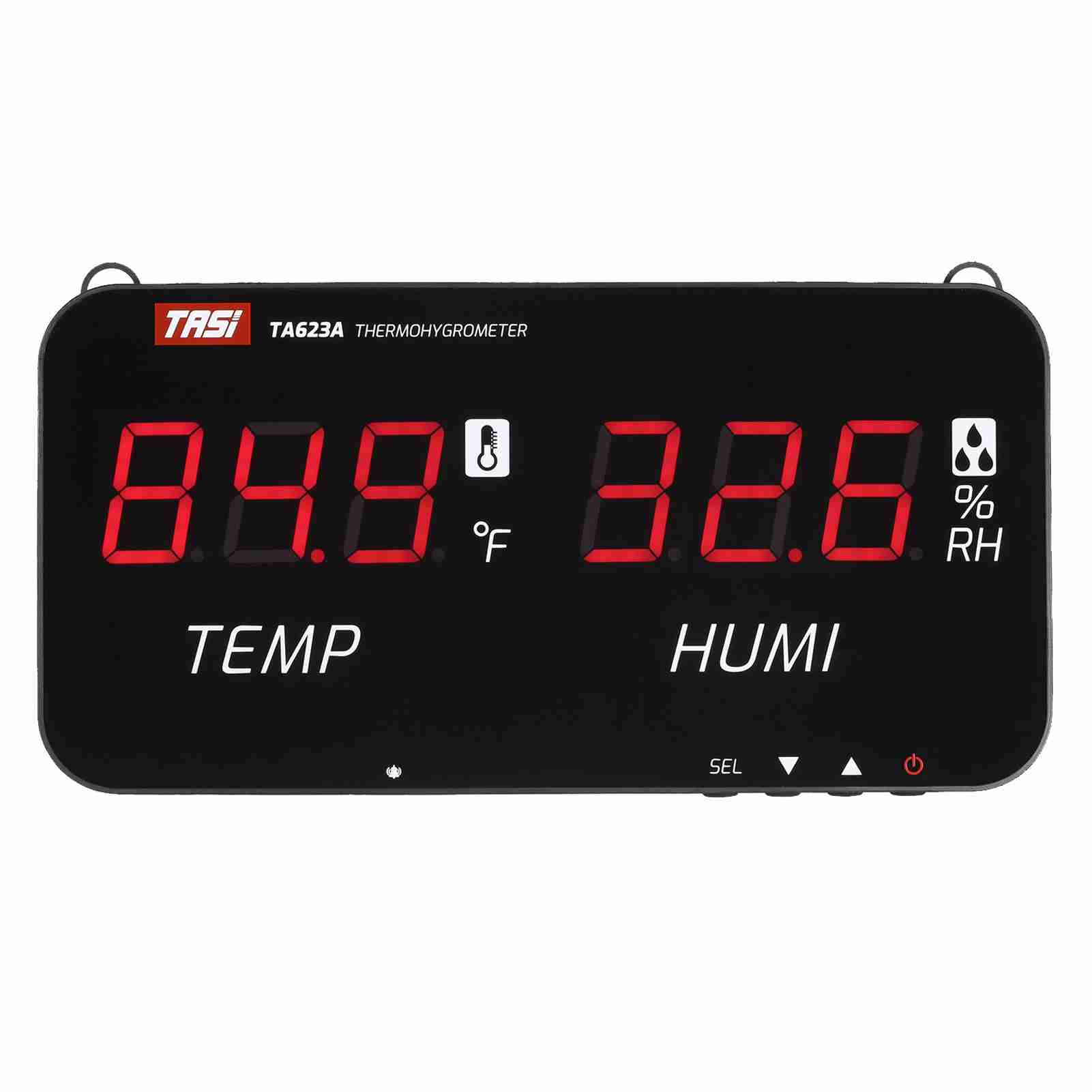 Intelligentes Thermometer Und Hygrometer Mit Digitaler Led-anzeige, Zur Wandmontage Geeignet, Für Industrie, Landwirtschaft, Haushalt, Innen- Und Außenbereich.