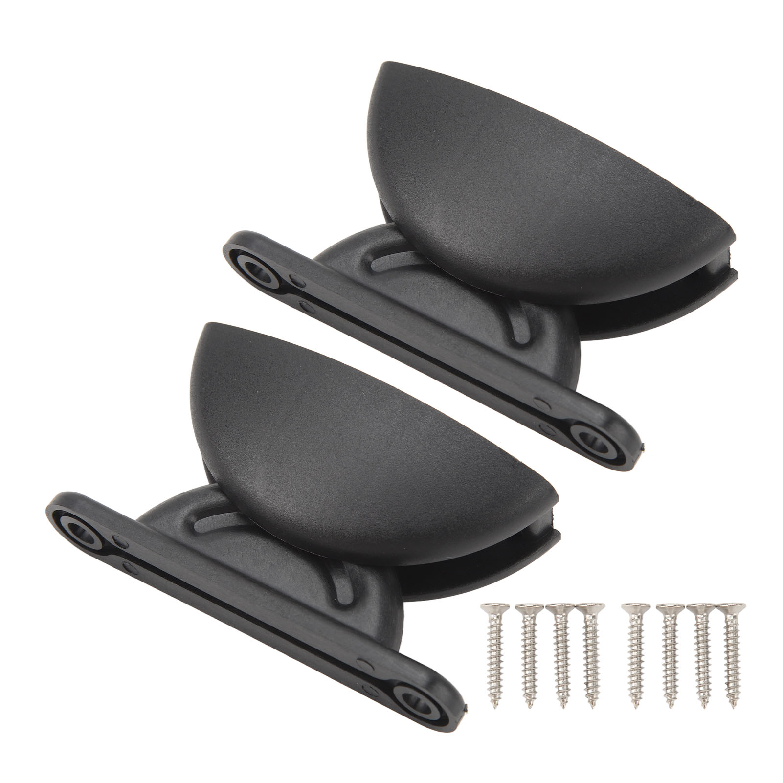 Türanschlag-set Für Wohnmobile, Bogenförmiger Nylon-anschlag Für Wohnmobile, Anhänger, Campervans, Schwarz
