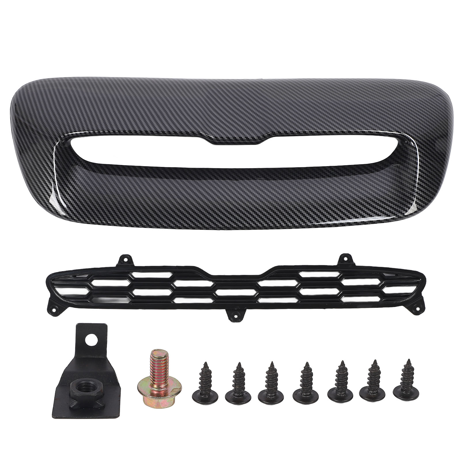 Motorhaubenentlüftungsgitter Aus Kohlefaser, Farbig, Verbesserter Luftstrom, Ersatzteil 51132756095 Für R55 R56 R57 R58 R59 2007 Bis 2013