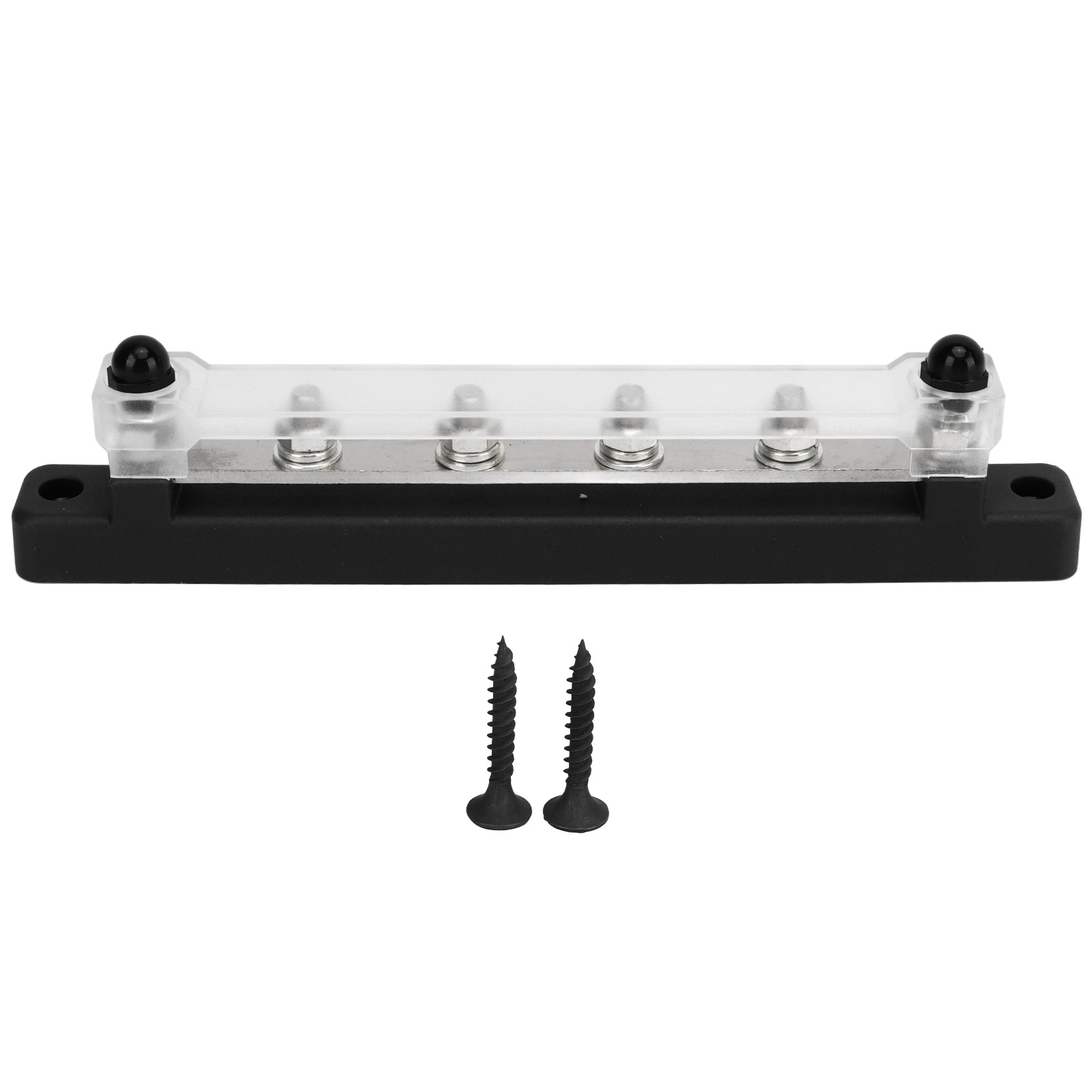 6-poliger Stromverteilerblock Mit M6-schrauben, 12–48 V Dc, 150 A, Für Boot/auto, Schwarz