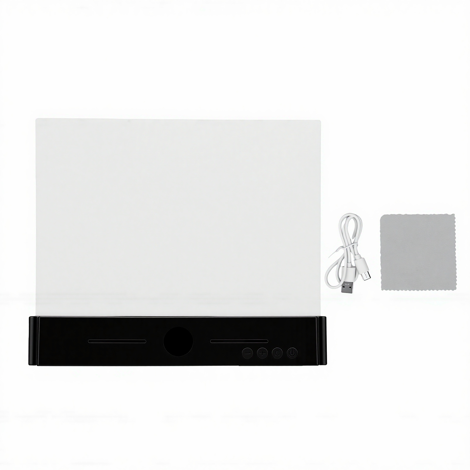 Wiederaufladbare, Flache Led-leselampe Zum Schutz Der Augen, Mit 3 Farben Und Timer, Ideal Zum Lernen Und Arbeiten.