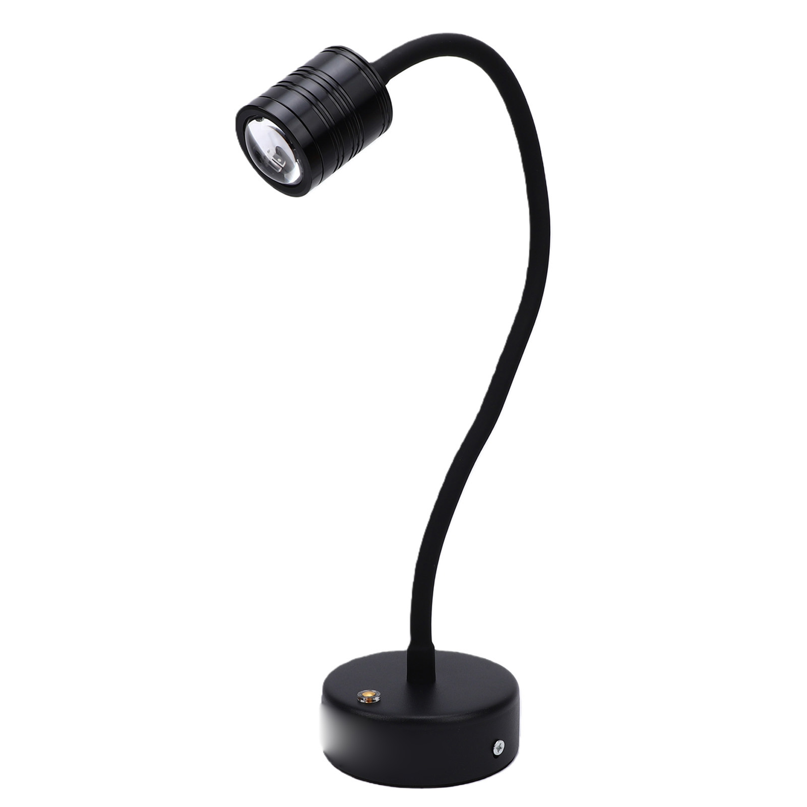 10w Kabelloser Led-projektor Für Schmuck, Ausstellungsbeleuchtung Mit 3 Farbmodi, Flexiblem Und Verstellbarem Schwanenhals Für Vitrinen, Schaukästen Und Live-produktfotografie.