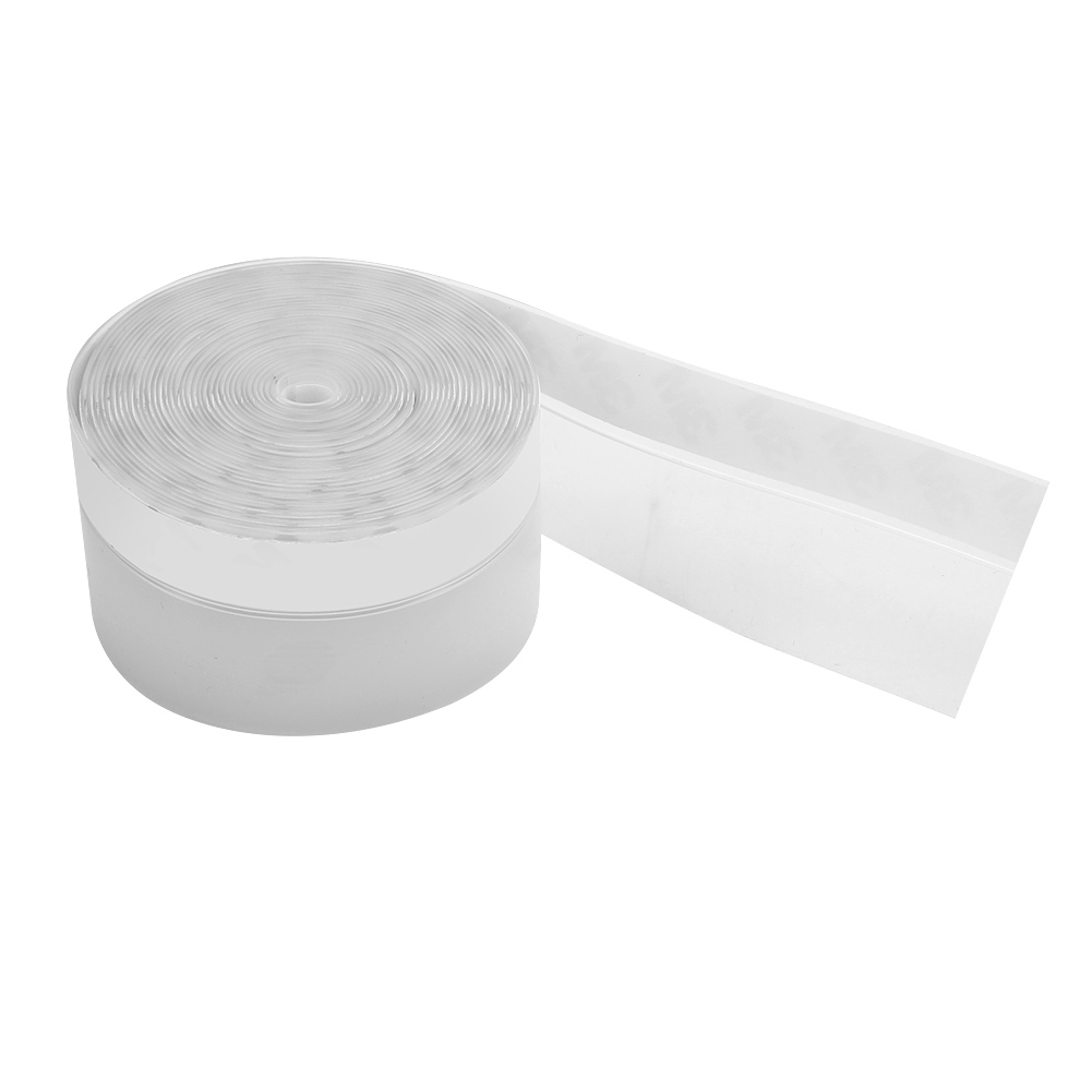 Selbstklebendes, Transparentes Dichtungsband Für Türen Und Fenster, 5 M, Schalldämmung, Staubschutz (45 Mm)