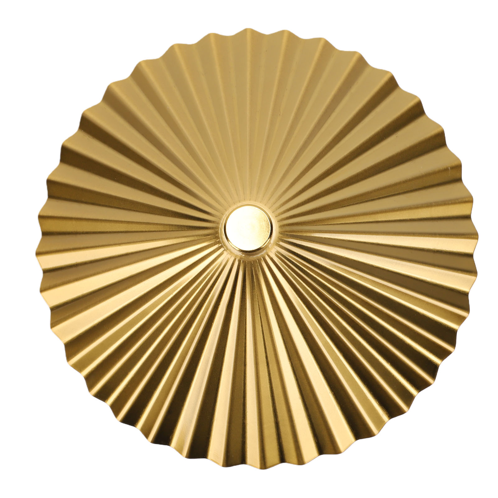 Faltbare Schirmtischlampe, 3 Farben, Wiederaufladbare Led, Tragbar, Berührungsempfindlich, Für Esszimmer Und Camping (goldene Farbe)