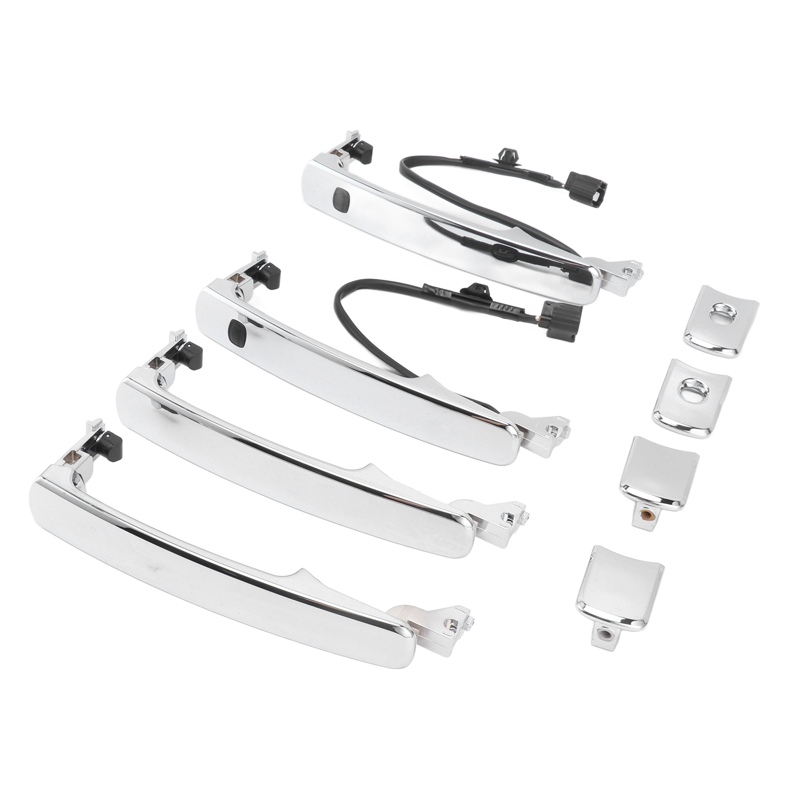 Türgriffset Außen, 4-teilig, Silberfarbenes Abs, Ersatz Für Nissan Rogue Murano 80640-ca012