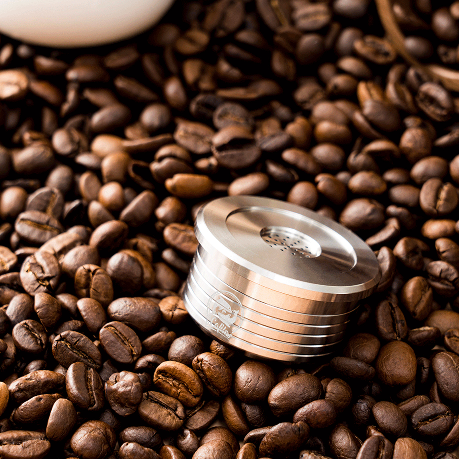 Wiederverwendbare Kaffeekapseln Aus Edelstahl, Tassenfilter, Kompatibel Mit Aaa 3a C225/delta Q Ndiq7323/ep Mini (lavazza Dot)