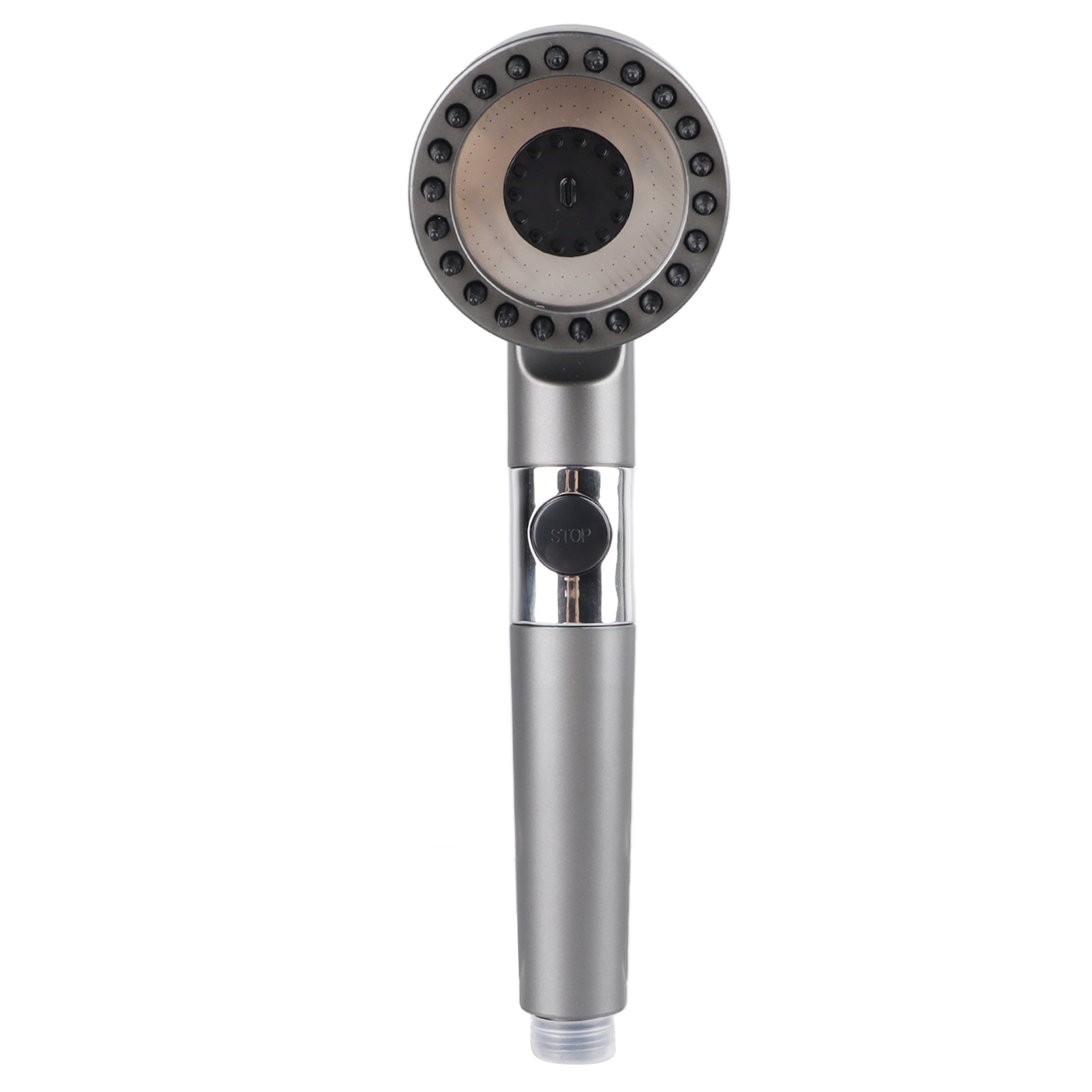 Hochdruck-handbrause Mit 1/2-zoll-filter, Universalanschluss, 3 Strahlarten, Badewanne