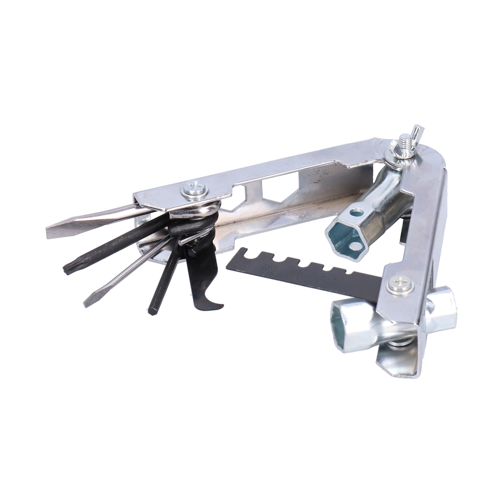 Multifunktionales Kettensägen-werkzeugset, Faltbares Taschenwerkzeugset, Handwerkzeuge 705580