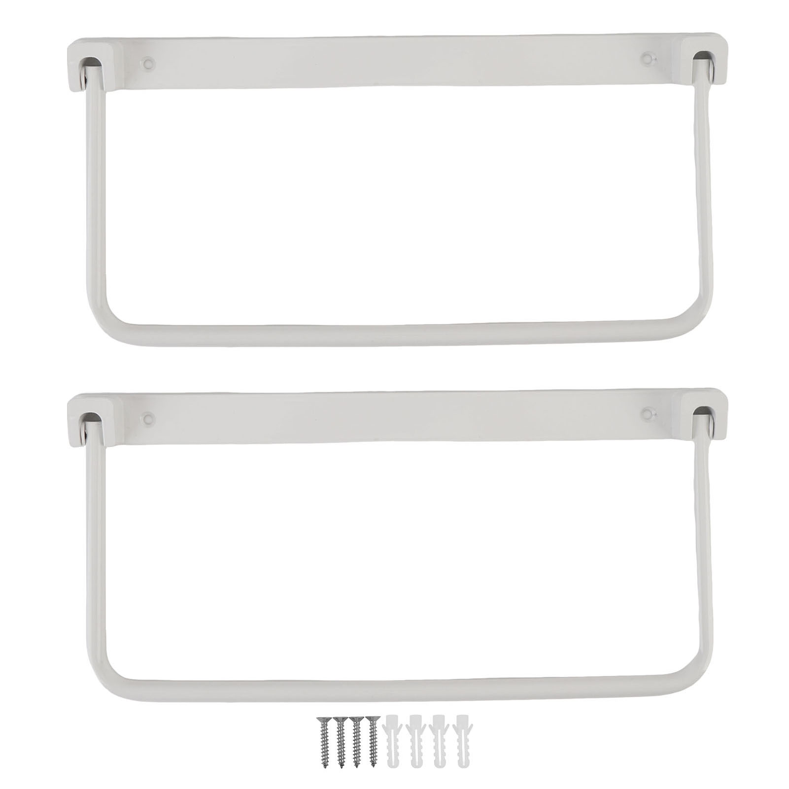 Paar Faltbare Schuhregale Für Wohnmobile, Platzsparend, Wandmontage, Aus Aluminiumlegierung, Hängeregal, Weiß