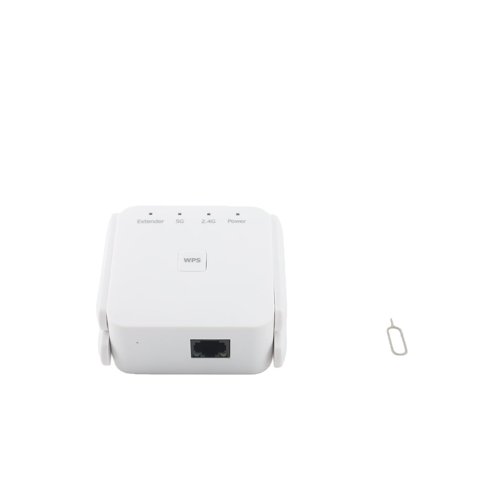 Wandmontierter Wlan-repeater, Dualband-signalverstärker Für Schlafzimmer, Balkon, Keller, Badezimmer Und Büro.