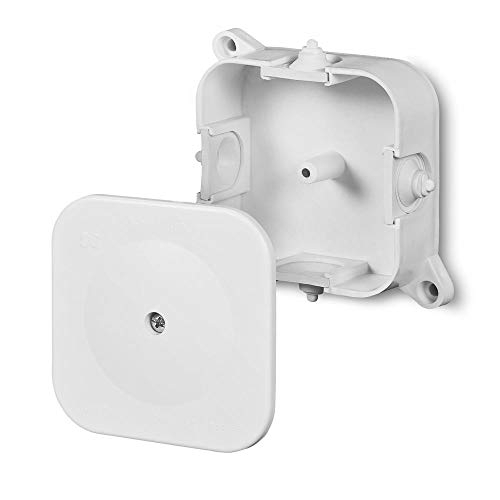 Leeres Gehäuse 52,5mm2 Ip42 85x85x35mm 0214-00 - E115ab-ul005