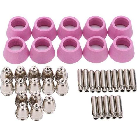 Verbrauchsmaterial-set Für Plasma-schneidbrenner, Kontaktelektrodenspitze, Keramikdüse Für Ag60/sg5540 Ersatzteile