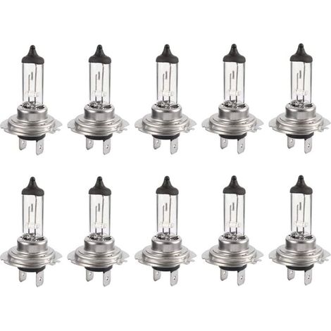 10 Stück Led-glühbirnen 12v H7 55w, Langlebige Warmweiße Glühbirne Für Fernlicht/abblendlicht Für Autos