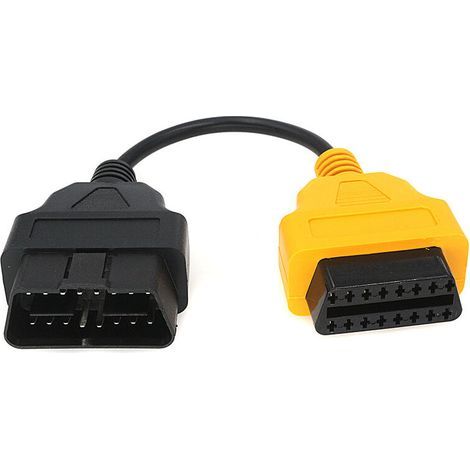 Ecu Scan Obd2 Diagnose-adapterkabel Gelb Für Fiat Ecuscan Multi Scan