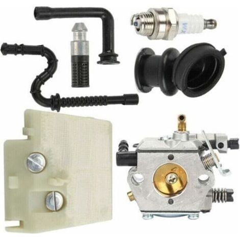 Vergaserkit Für Stihl 026 Ms260, Xu, Ms240 240 Walbro Wt-194 & Zündkerze Luftfilter, Hochwertiges Produkt, Langlebig Und Zuverlässig, Ausgewählte Materialien, Normkonform -