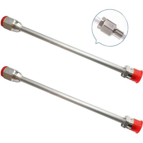 Airless-spritzpistole Verlängerungsstange Für Titan/wagner/graco Airless-spritzgerät Düse Spritzpistole 2 Stück X 30 Cm