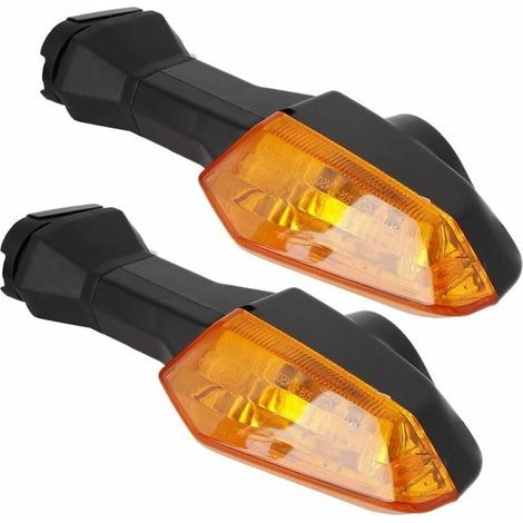 Motorrad-anzeigeleuchte, Led-blinker Für Motorrad Passend Für Kawasaki Z250 Z750r (schwarz-gelb)