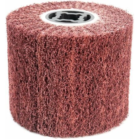 Schleifbürste Aus Synthetischen Fasern Für Außenrenovierer, Ø120x100x19mm, Körnung 60