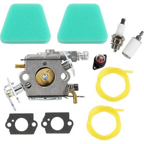 Vergaser Mit Kraftstoffpumpe Kompatibel Für Partner 350 351 352 370 371 390 Walbro Wt-391 Kettensäge Kraftstofffilter