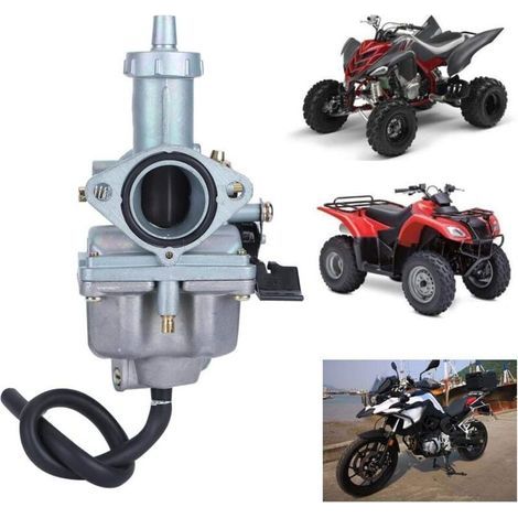 Motorradvergaser, Aluminiumlegierung Pz26 Vergaser 26mm/1in Geeignet Für 125cc 140cc 150cc Pit Pro Fahrrad Rennrad Dirt Bike Quad Atv Utv