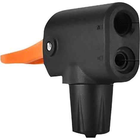 5 Stück Fahrradventil-pumpendüse Ersatzteile Für Fahrradventilkonverter Multifunktionale Doppeltkopf-aufblasdüse Für Fahrradpumpen Und Reifen