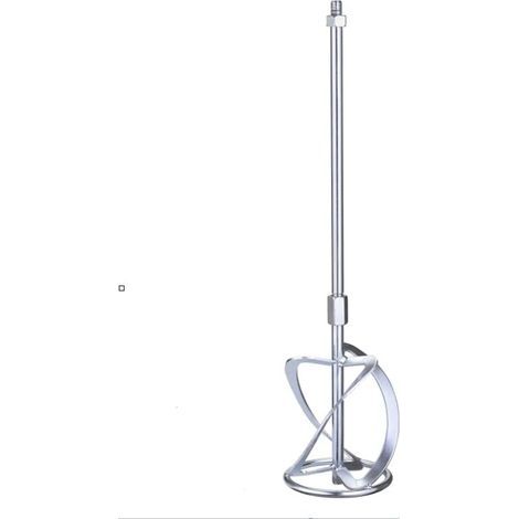 Rührwerk Für Farb- Und Mörtelmischer – Länge 58 Cm – Durchmesser 120 Mm – M14-gewinde Für Homogene Mischungen