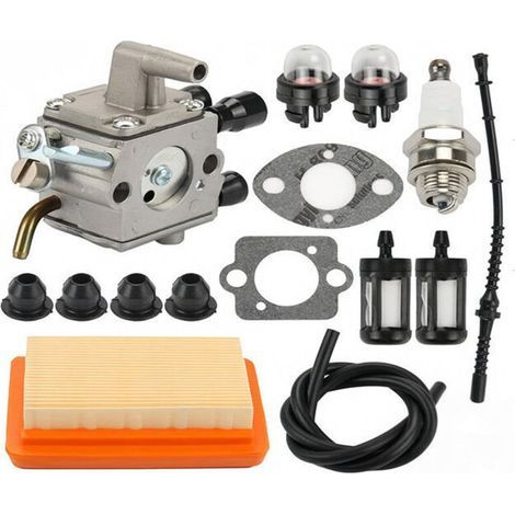 Fs250 Vergaser Für Stihl Fs120 Fs200 Fs 250 Fs300 Freischneider Unkrautstecher Ersatz 4134 120 0603 Mit 4134 400 1301 Zündspule