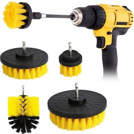 4er-set Bohrmaschinenbürsten - Bürste Für Bohrmaschine Mit Borsten 2