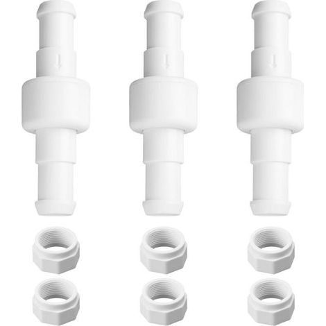 3er-pack Ersatzschlauch Polaris D20/d-20, Kugelgelagerter Drehwirbel Für Poolreiniger Mit Muttern Für Polaris 180 280 380 480 3900