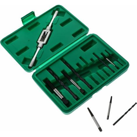 11 Stück/box Ausdreher Für Abgebrochene Schrauben, Gewindebolzen-ausdreher-set, Beschädigter Bithalter, Abisolier-ausdreher-kit