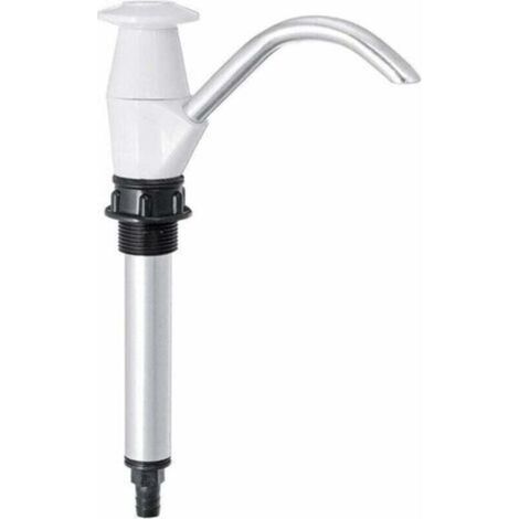 Trinkwasserpumpe, Handwasserpumpe, Manuelle Wasserpresse, Wasserhahn Für Wohnmobil-spüle, Doppelhub-campinganhänger, Ersatz-pumpwerkzeug Für Camping (weiß)