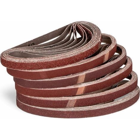 Set Von 120 Gewebe-schleifbändern - 13 X 457 Mm (p80)
