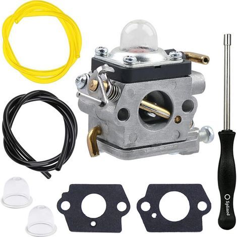 Vergaser-kit Für Husqvarna Heckenschere 122hd45, 122hd60 – Mit Einstellwerkzeug Und Schläuchen