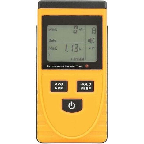 Strahlungsdetektor, Digitaler Geigerzähler Mit Lcd-display, Elektromagnetischer Strahlungsdetektor, Dosimeter, Prüfgerät Für Emf-inspektionen Zu Hause, Im Büro Und Im Freien