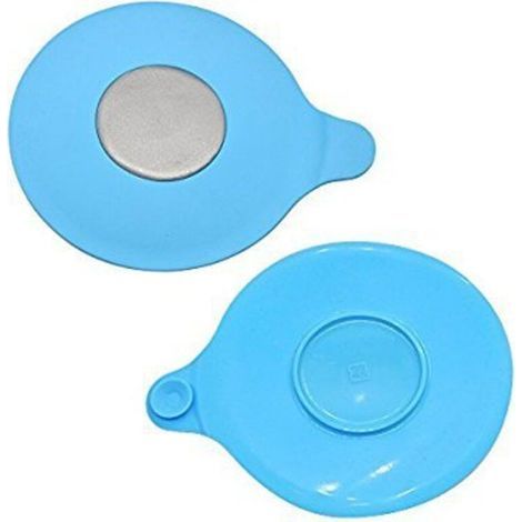 2er-set Badewannenstöpsel Als Haarfangsieb (blau), Abflussgitter Für Die Badewanne, Siebfilter Für Das Waschbecken, Silikon-abflussstopfen Für Badezimmer Und Waschküche