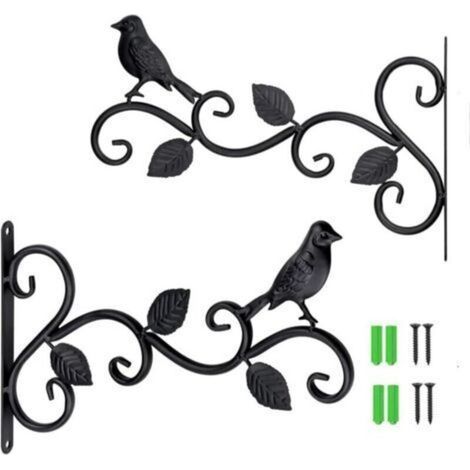 2er-set Wandhalterungen Für Pflanzen, Haken Für Vertikale Gärten, Wandhalterungen Für Den Garten, Outdoor-gartenhaken