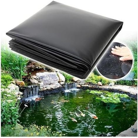Teichfolie Für Fischteich 3 M X 2 M – Stärke 20s (0,20 Mm) – Uv- Und Wurzelfestes Hdpe-material – Dauerhafte Abdichtung