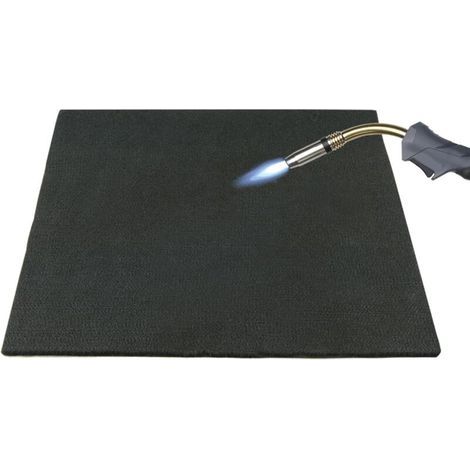 Feuerfeste Matte 30x30 Cm – Wärmeschutz Bis Zu 980°c – Funkenbeständig – Stärke 4-5 Mm – Schweißmatte Für Klempnerarbeiten