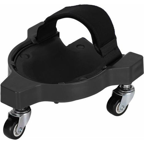 Knieschoner Für Holzarbeiten, Rollende Knieschoner, Flexibler Gleitknieschoner, Einfach Zu Verwenden Zum Verlegen Von Fliesen Und Streichen (schwarz)