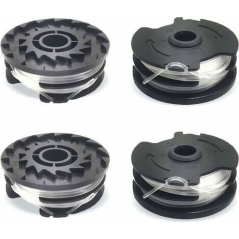 4er-pack Ersatz-fadenspulen Für Lidl Parkside, Nylon-ersatzfaden Für Rasentrimmer Lidl Parkside, Rasentrimmer Prta 20-li A1,b2,c3,prt 550 A1,a3,prt 300 A1-2 X 4 M 1,6 Mm-