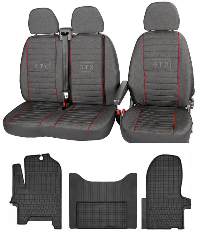 Satz Bezüge und Matten IVECO DAILY III 1999-2014