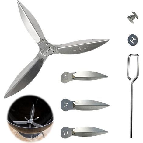One-touch-reinigungsset, 56,9 Cm – Kompatibel Mit Weber-grills 7444, Für Grillboden, Luftregulierung Und Aschereinigung