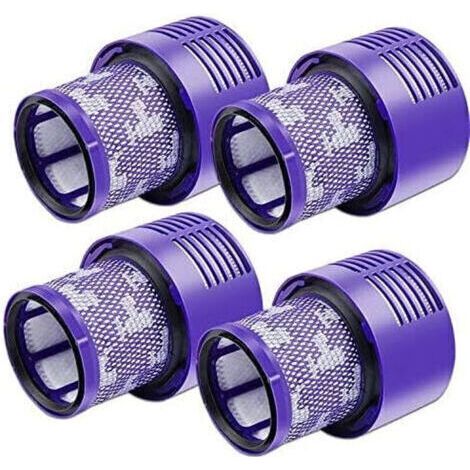 Bunthaus 4er-pack V10-filter Für Dyson-staubsauger, Ersatzfilter-set Für Dyson V10, V10 Absolute, V10 Animal, V10 Motorhead, Sv12 Ersatzteil P/n 969082-01.