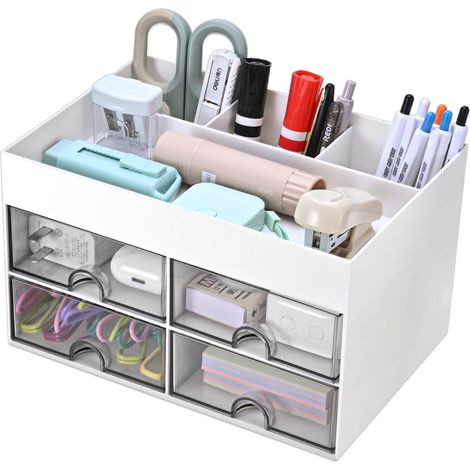 Büro-organizer Mit Fächern Für Zubehör - Praktische Schubladen Für Eine Perfekte Büroorganisation
