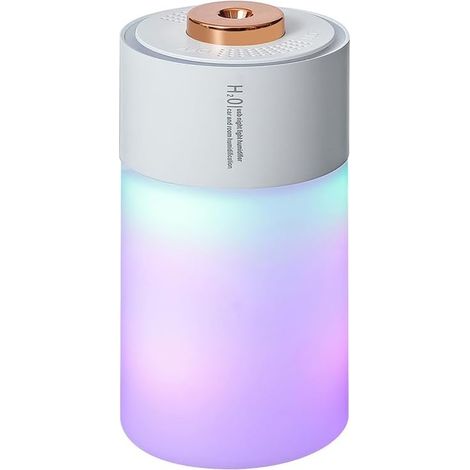 Mini-luftbefeuchter Und Diffusor Mit Usb-anschluss, Nachtlicht, Luftreiniger, Büro- Und Haushaltszubehör, Weißes Gerät