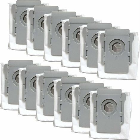 12er-pack Staubsaugerbeutel Für Irobot Roomba I7-serie – Kompatibel Mit I7 (7150), I7+ I7plus (7550), S9 (9150), S9+ S9 Plus (9550, 955020) Mit Basis Und Reinigungssystem.